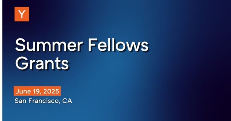 YC summer fellows grants
