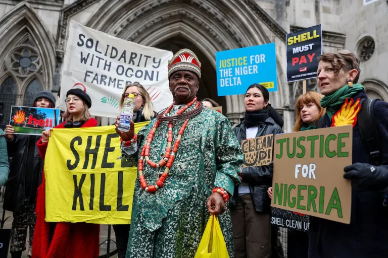 shell-niger delta-oil spill london court trials